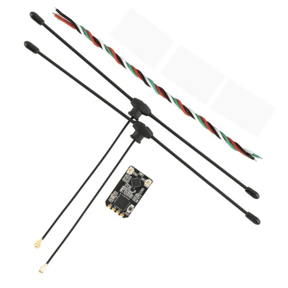 Radiomaster BR3 ExpressLRS ELRS 915MHz Receiver 500mW Built-in TCXO Subminiature Long-distance FPV Freestyle Long Range Parts